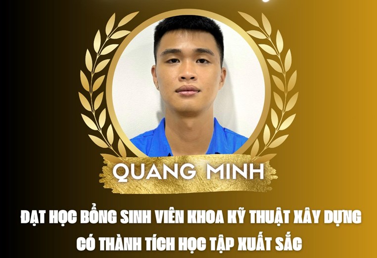 Khoa KT Xây dựng vinh danh sinh viên có thành tích học tập xuất sắc